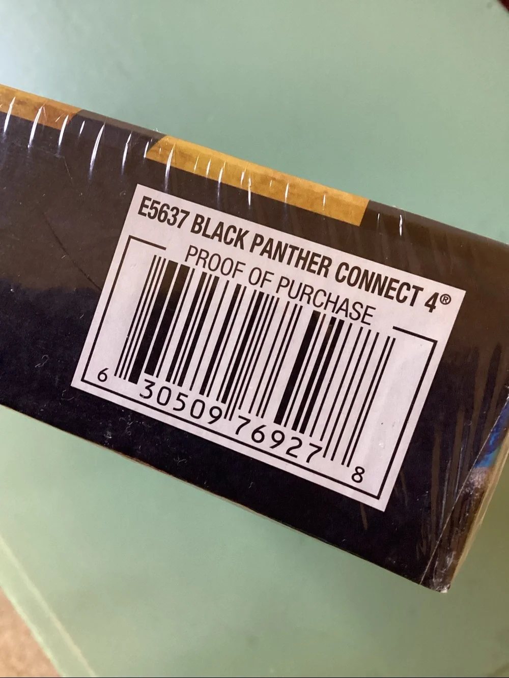 Connect 4 Marvel Black Panther Edition “Battle for the Throne” *New Sealed